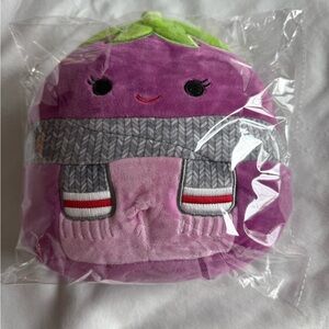 Glena the Eggplant Squishmallow- 8 inch